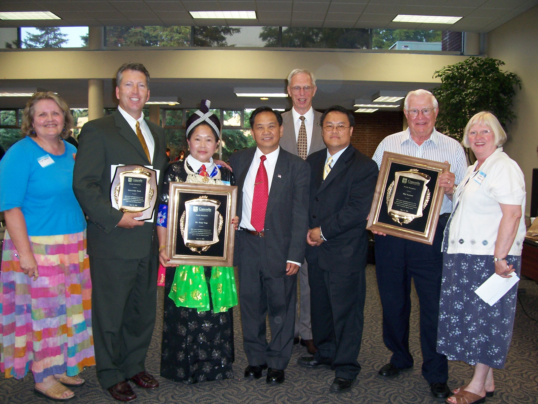Hmong Center Visitors